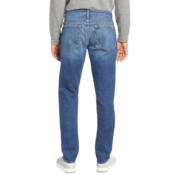 FRAME L'Homme Slim Fit Heritage Jeans in Melvin 139021 sz 33 x 32 - Picture 3 of 16